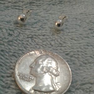 Sterling Silver 6mm ball post earrings